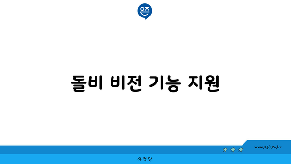 돌비 비전 기능 지원