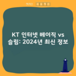 KT 인터넷 베이직 vs 슬림: 2024년 최신 정보