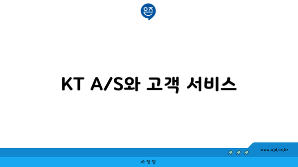 KT A/S와 고객 서비스